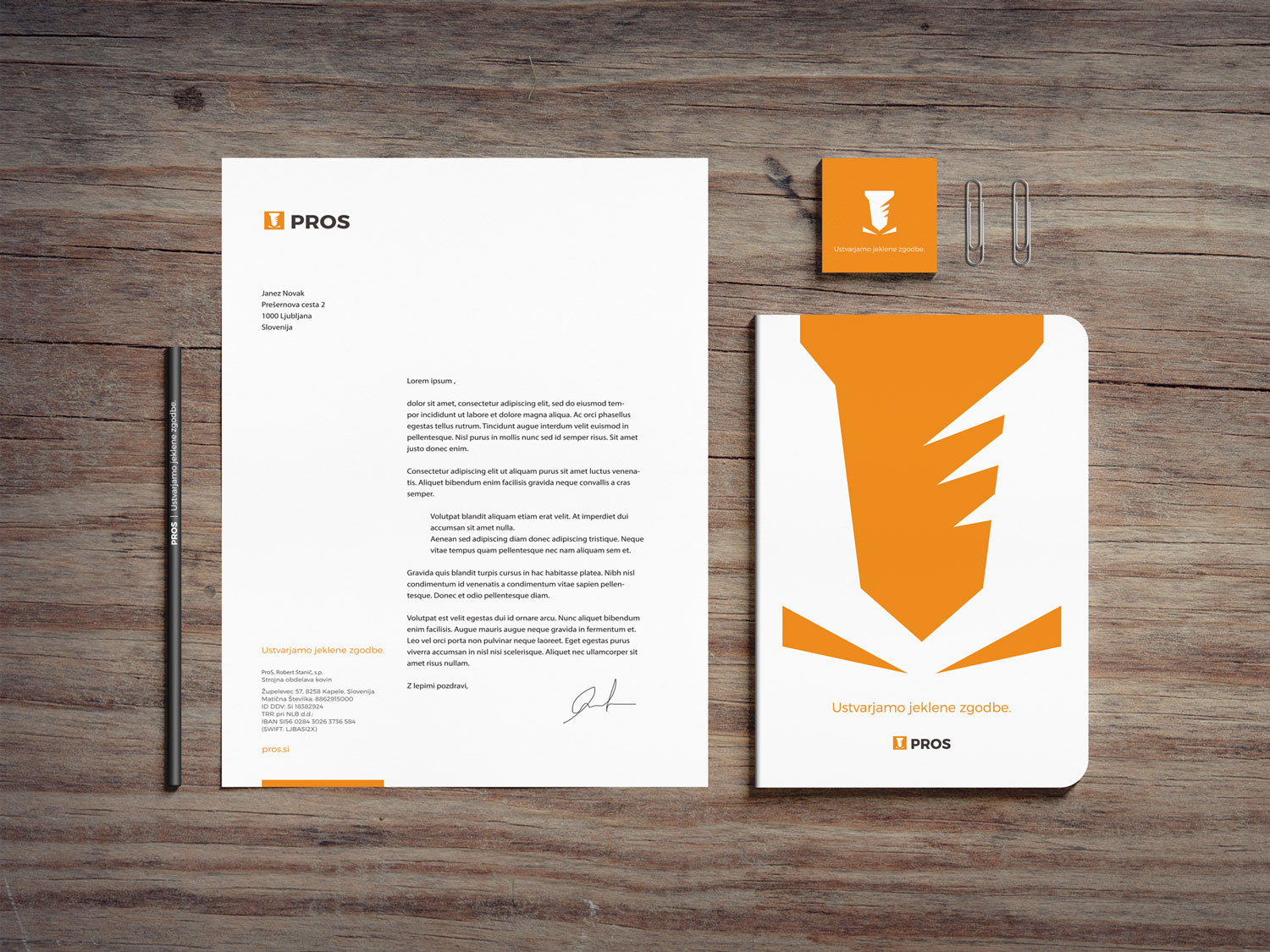 Studioem Pros Stationery