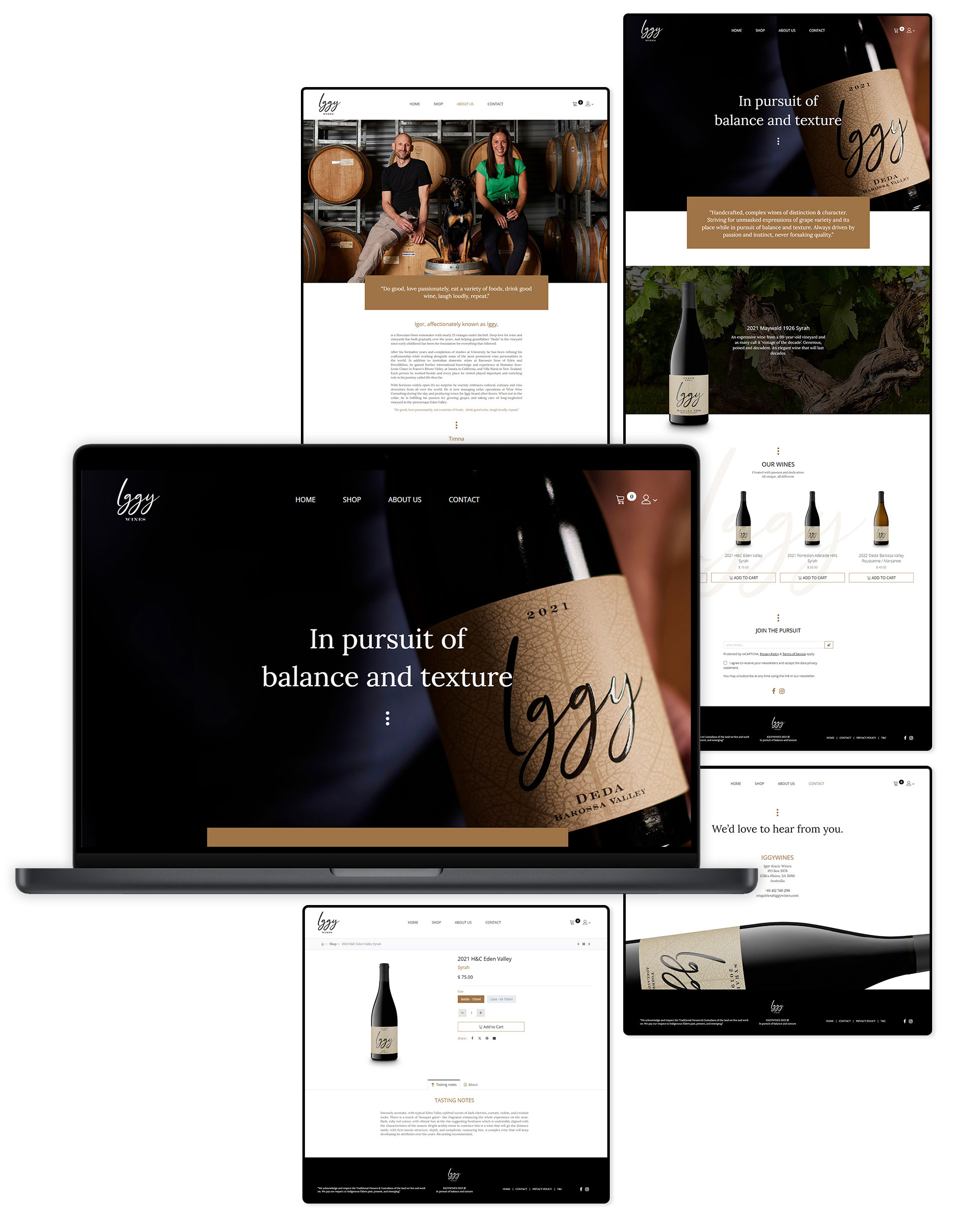 Studioem Iggywines Website