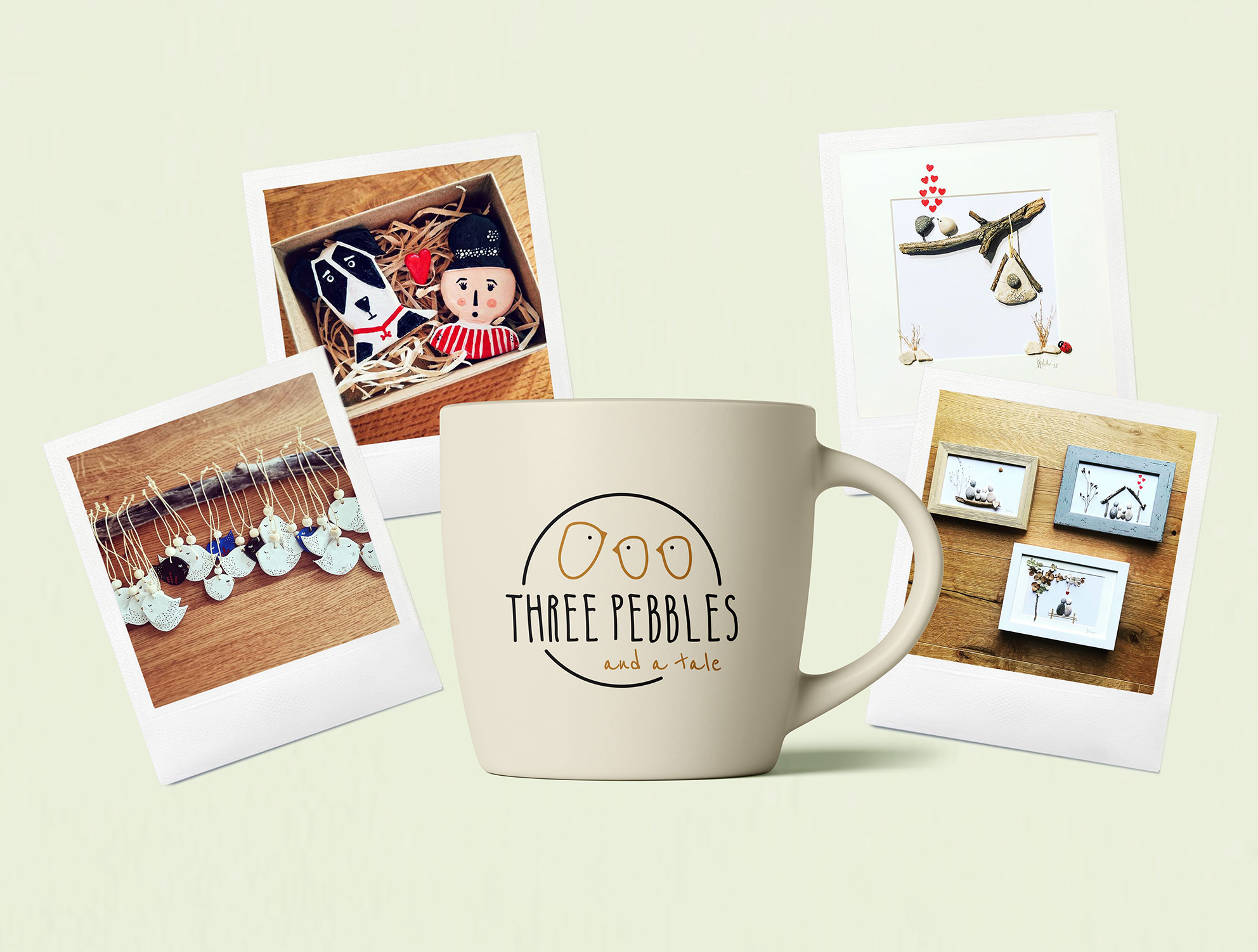 Three pebbles and a tale