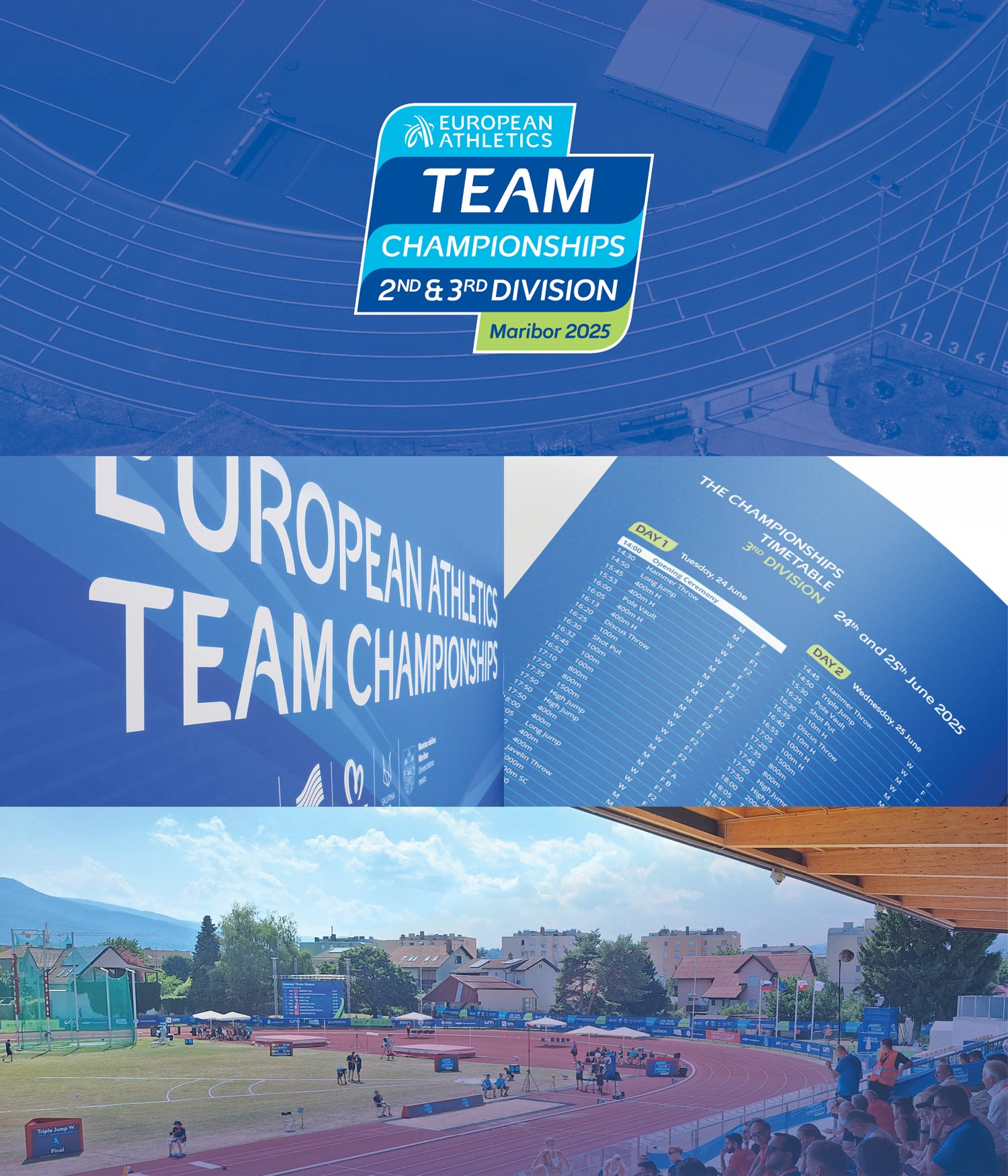 European Team Championships Maribor 2025 2nd & 3rd Divisions